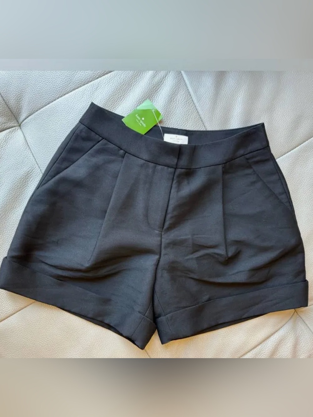 kate spade Black High-Waist Tailored Women’s Shorts